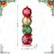 Glitzhome® 36.25" Christmas Resin Stacked Ornament Porch Decor